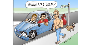 cartoon - Cousins Road to redemption?