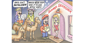 Bad Apple maps lead wise men astray!