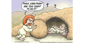 but look out for Easter Sunday!