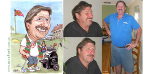 Rabbitohs caricature