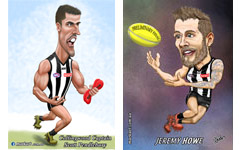 Captain Pendles and high flying Jeremy Howe