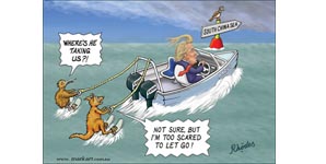 Trump towing ANZUS to South China Sea