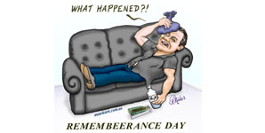 Remembeerance Day - &copy; Copyright Rhodes 2017